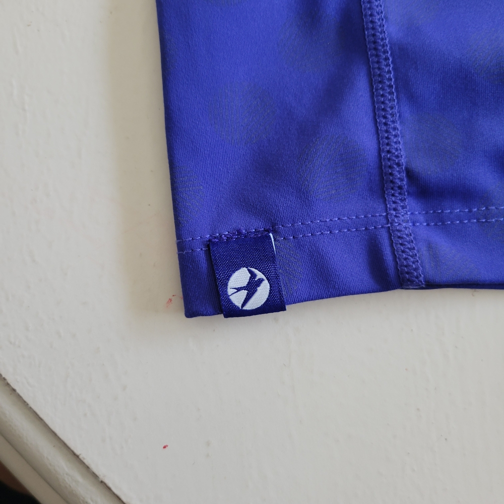 Oiselle Women's Purple Athletic Shorts - Picture 3 of 3